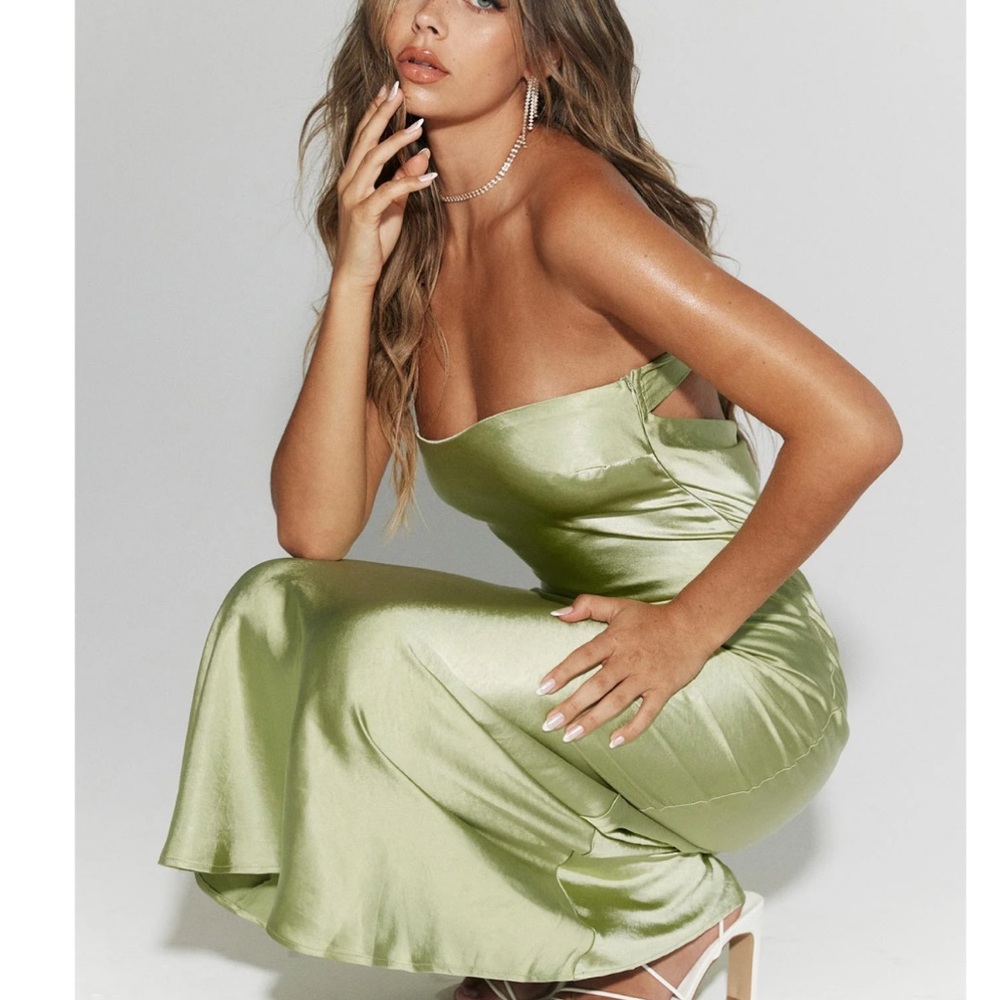 Sage Floor Length X Worn 1x - image 1